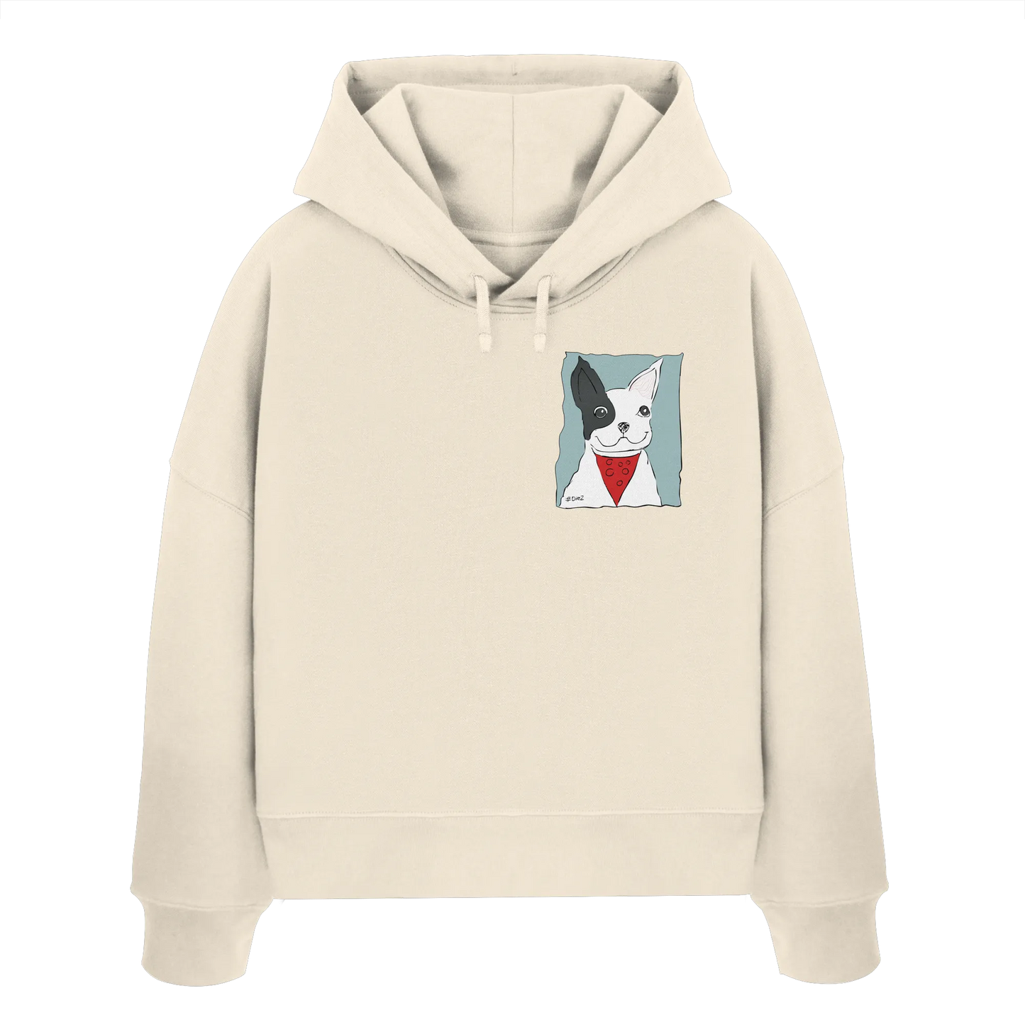 Diez - Womens Organic Boxcut Hoodie