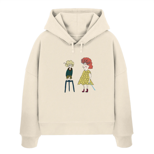 Grandma - Womens Organic Boxcut Hoodie