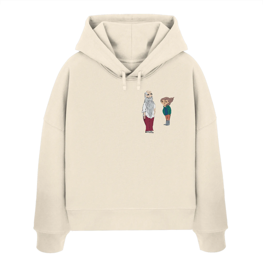 Darwin - Womens Organic Boxcut Hoodie