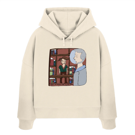 Karma Darma - Womens Organic Boxcut Hoodie