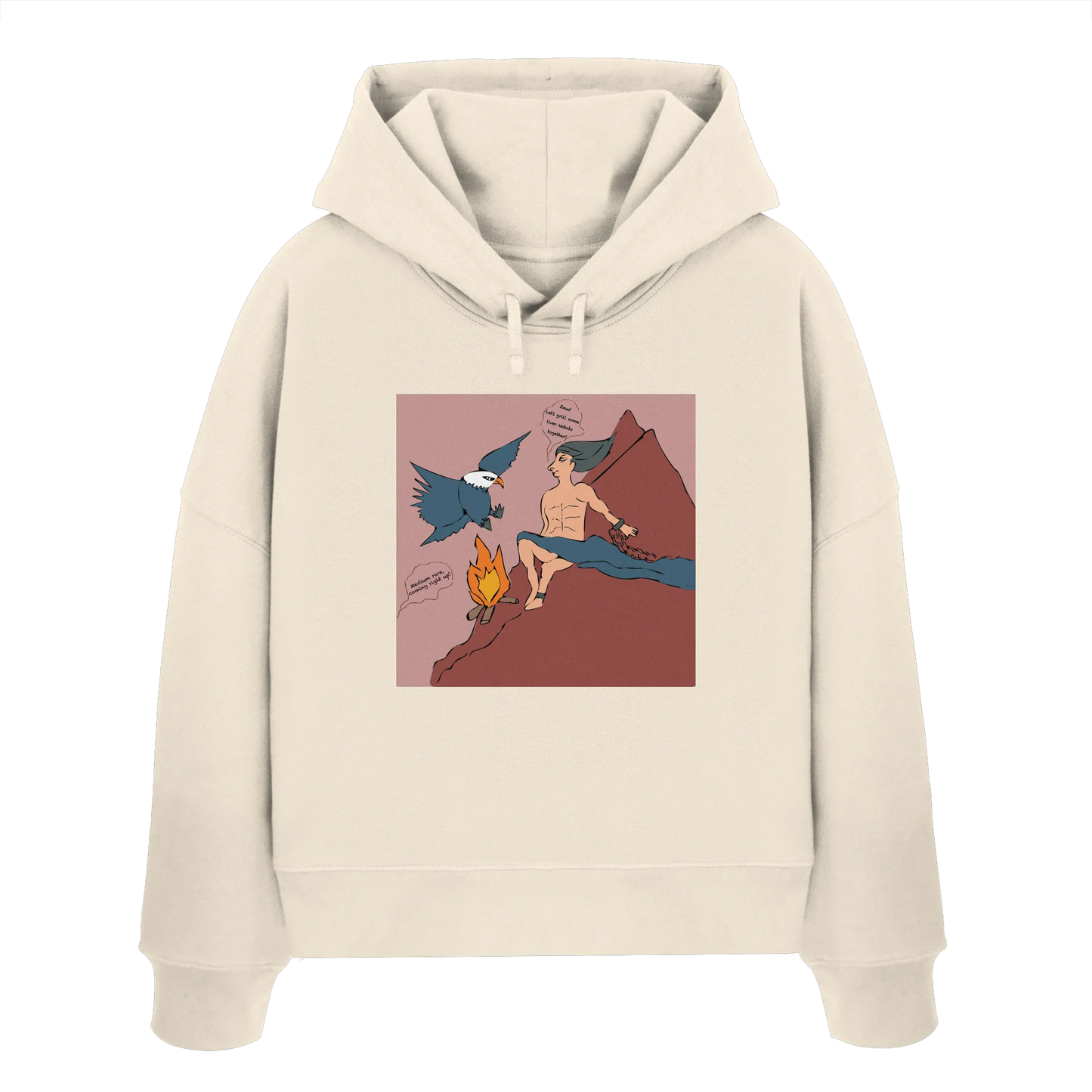 Prometheus - Womens Organic Boxcut Hoodie