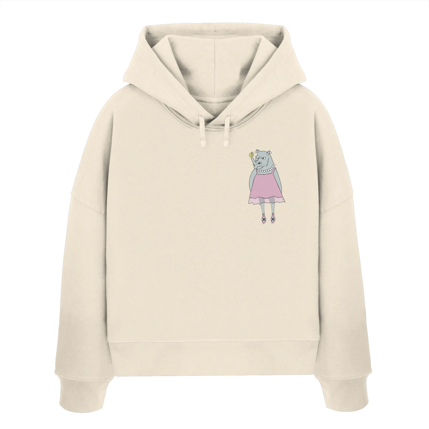 Rhino - Womens Organic Boxcut Hoodie